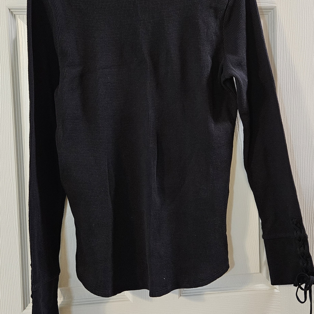 Harley-Davidson Black Skull Graphic Thermal Top - Picture 4 of 4